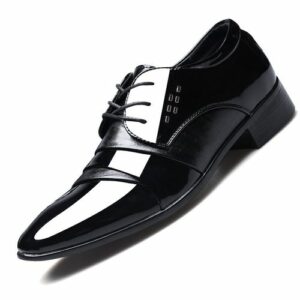 Mens Casual Soft Comfortable Gentleman Business Formal Leather Shoes