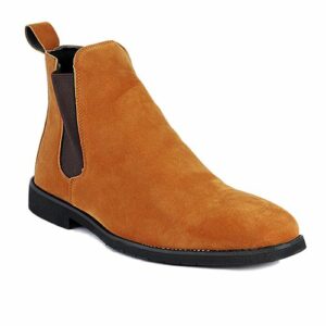 Molianseng Blunt Chelsea Boots - Brown.